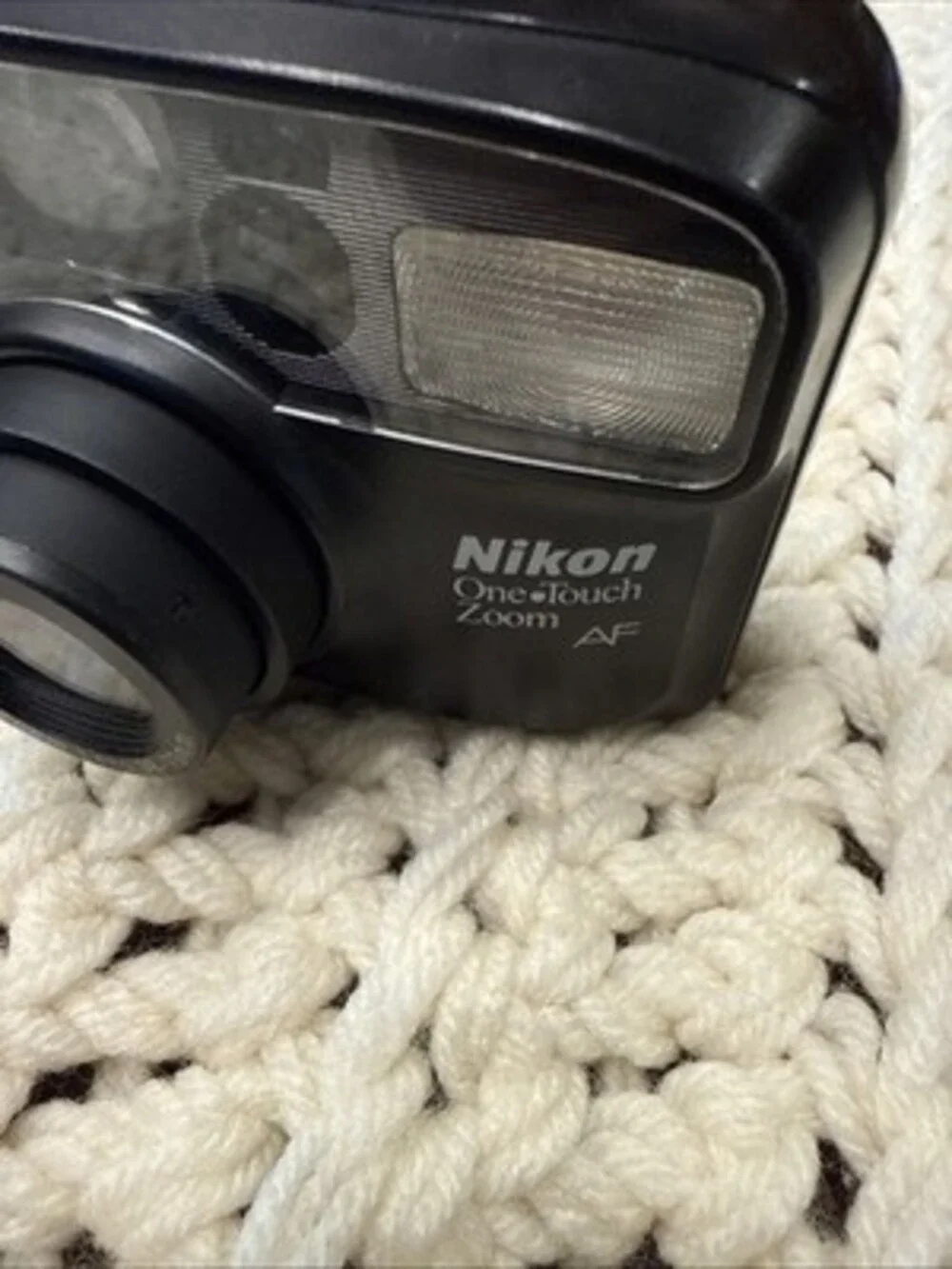 NIKON One-Touch Zoom AF 35mm Film Camera 38-70mm Point & Shoot Tested